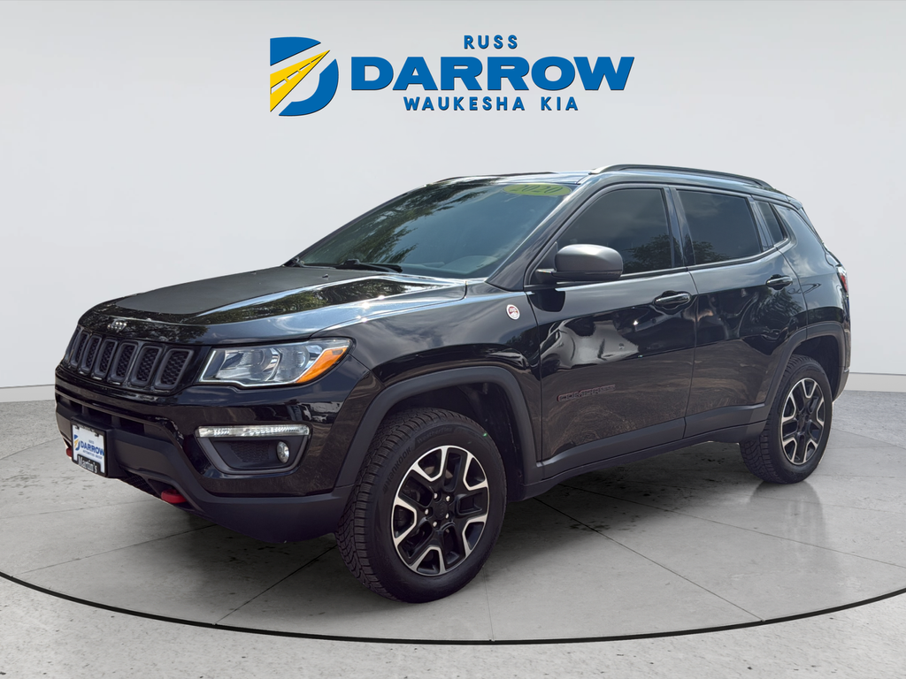 Used 2020 Black Jeep Trailhawk image 1