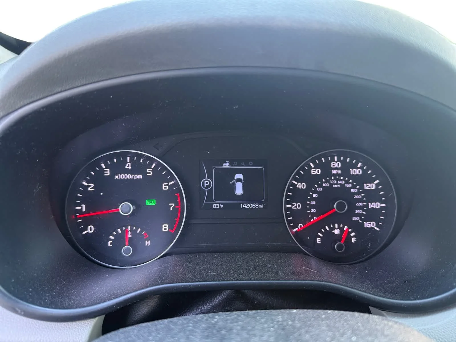 Used 2018 Black Cherry Kia EX image 14