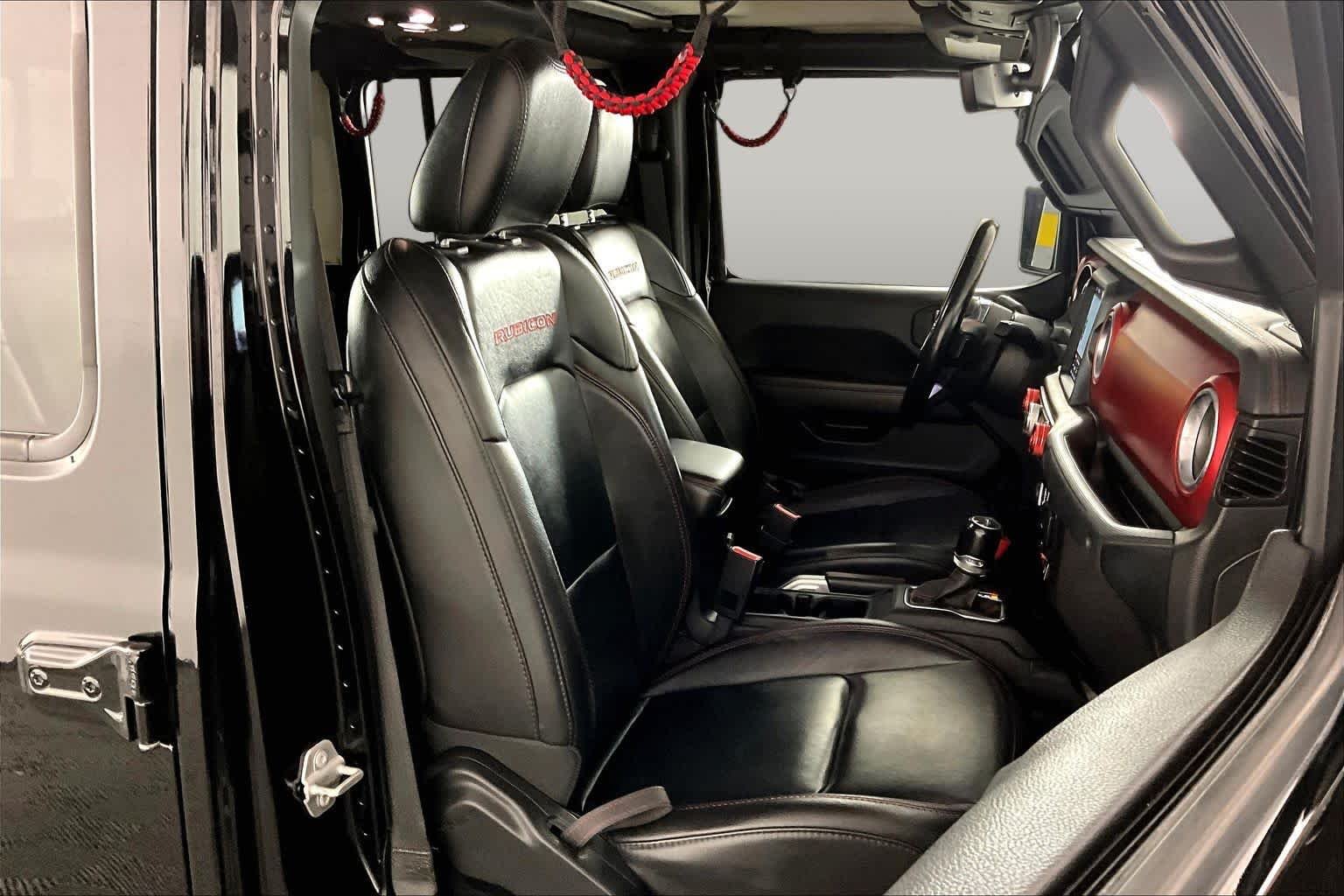 Used 2020 Black Clearcoat Jeep Rubicon image 9