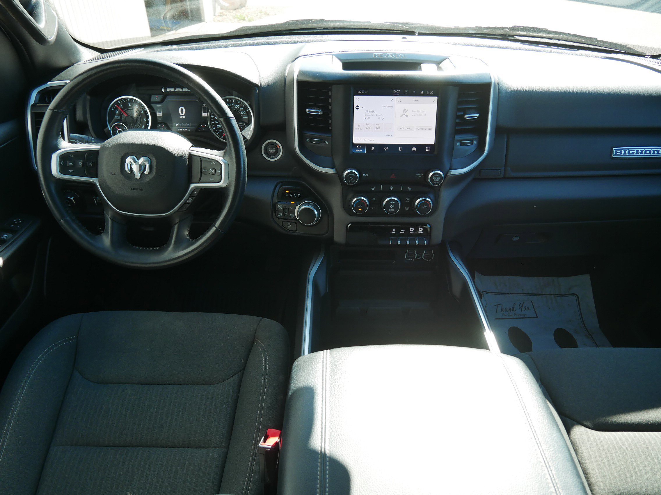 Used 2022 Bright White Clearcoat Ram Big Horn image 15