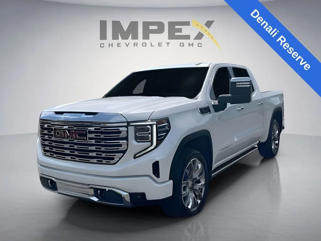 Used 2024 White Frost Tricoat GMC Denali image 1