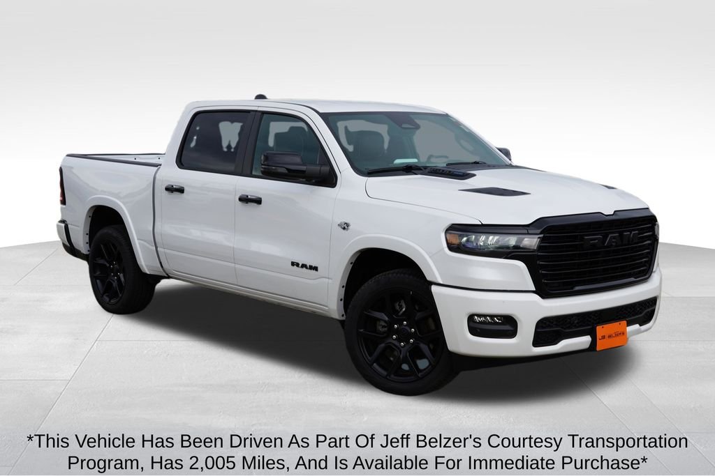 New 2026 Ivory White Tri-Coat Pearl-Coat Exterior Paint RAM Laramie image 1