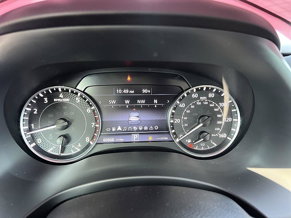 Used 2022 Aspen White TriCoat Pearl Nissan SL image 24