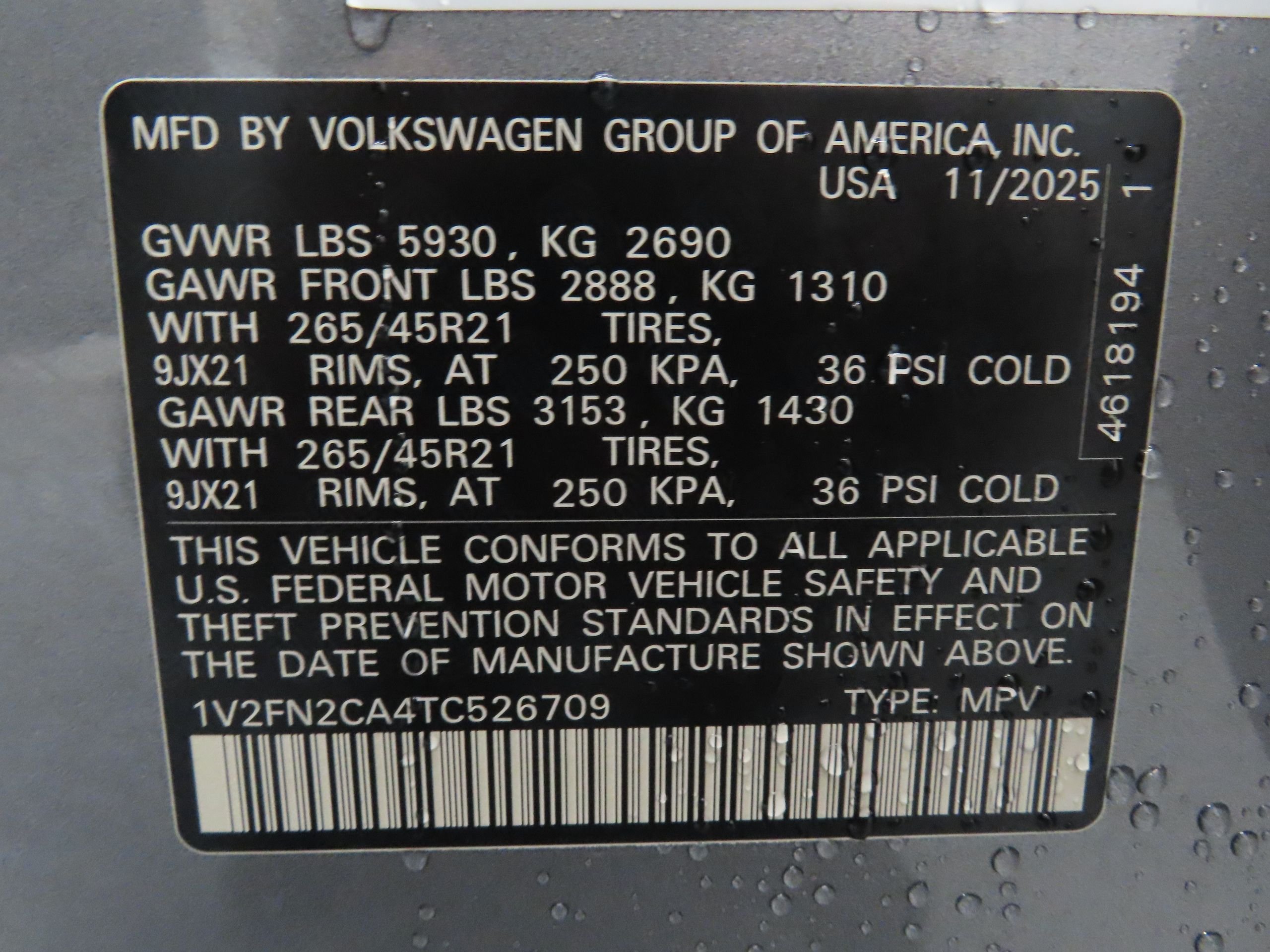New 2026 Silver Volkswagen 2.0T SEL Premium R-Line image 30