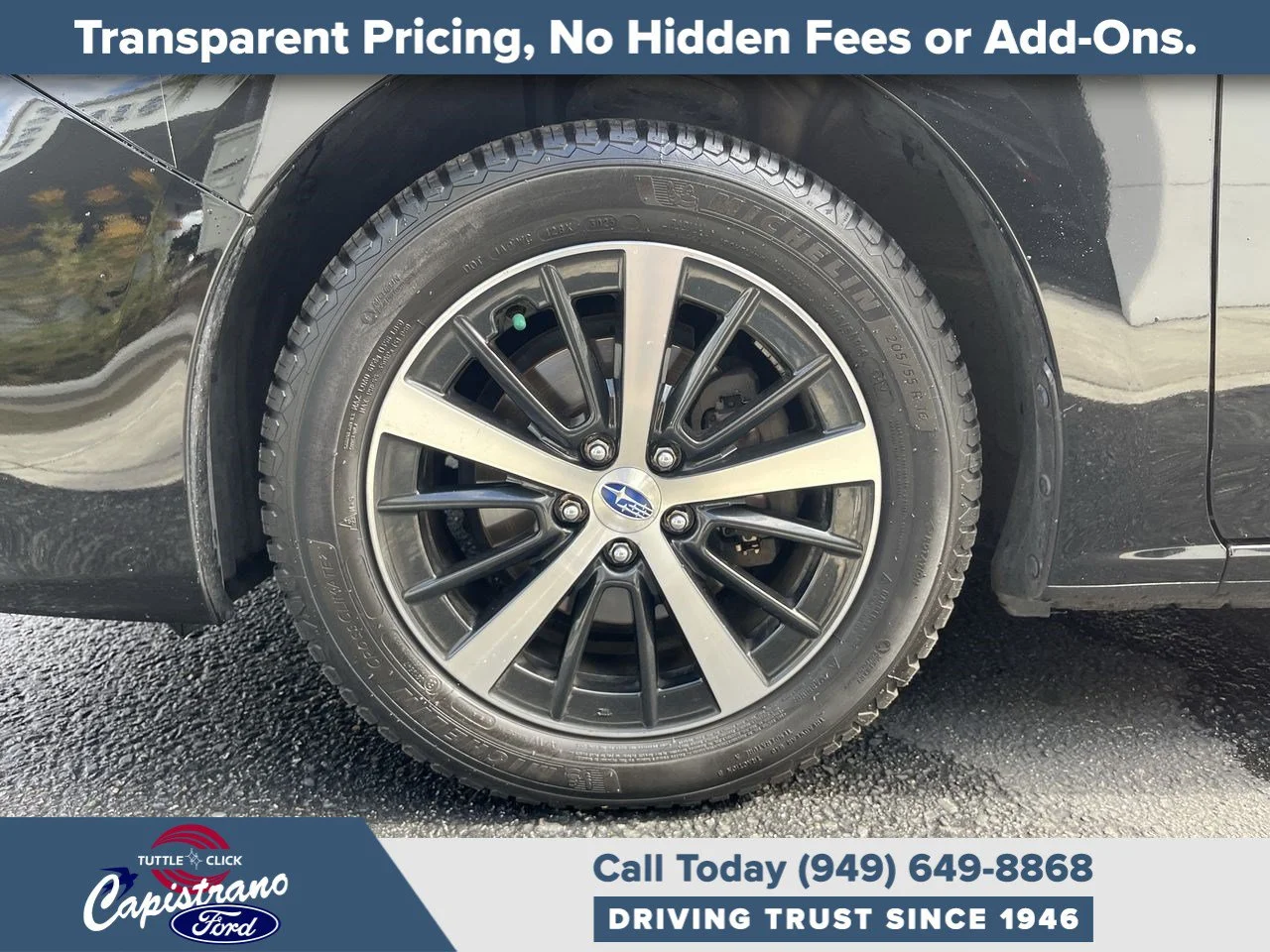 Used 2019 Crystal Black Silica Subaru Premium image 20