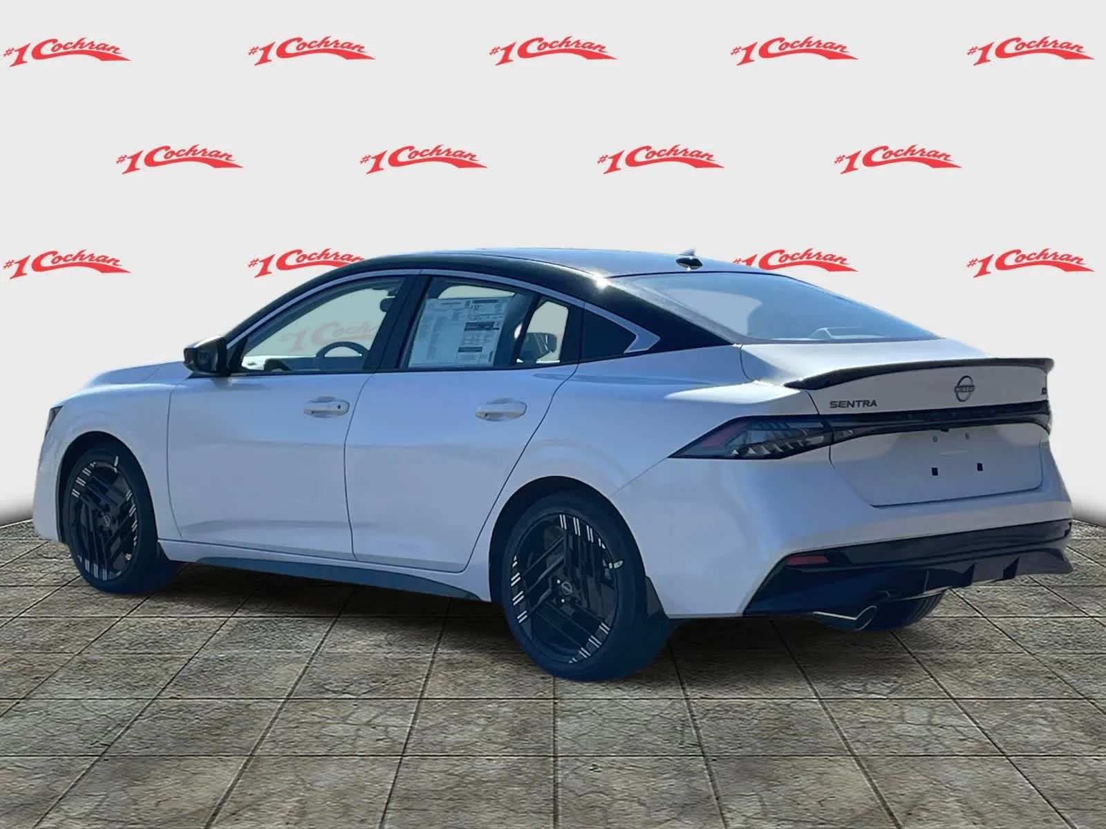 New 2026 Aspen White Tricoat/Super Black Nissan SR image 9
