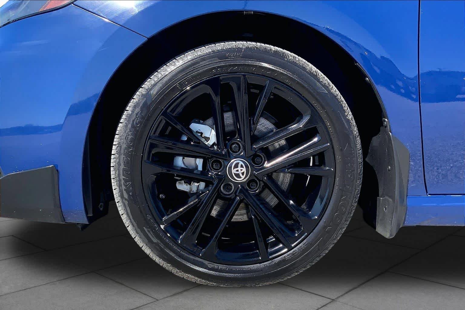 Used 2026 Reservoir Blue Toyota SE image 11