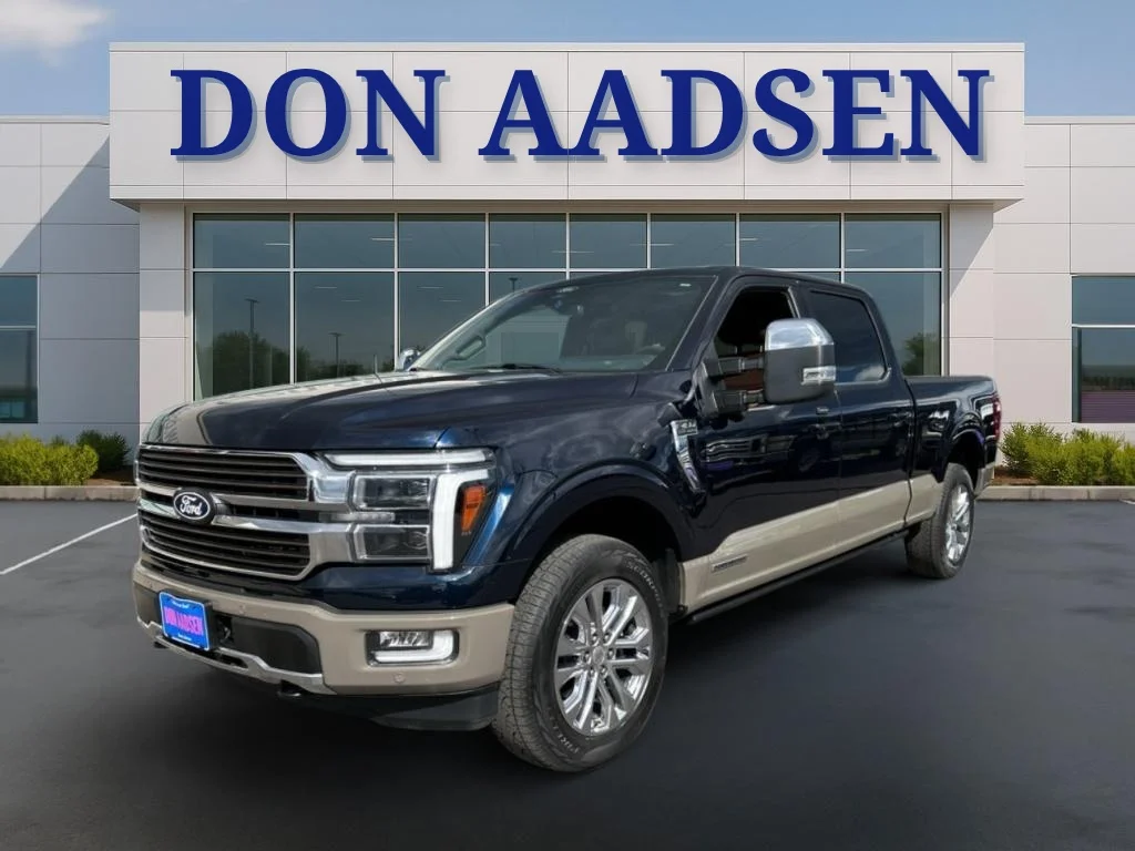 Certified Used 2025 Antimatter Blue Metallic Ford King Ranch image 1