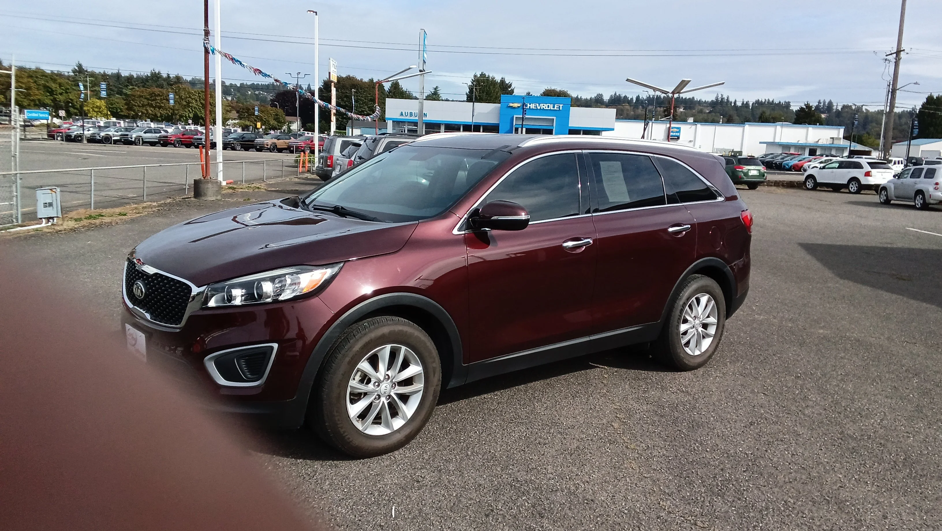 Used 2017 Purple Kia LX image 2