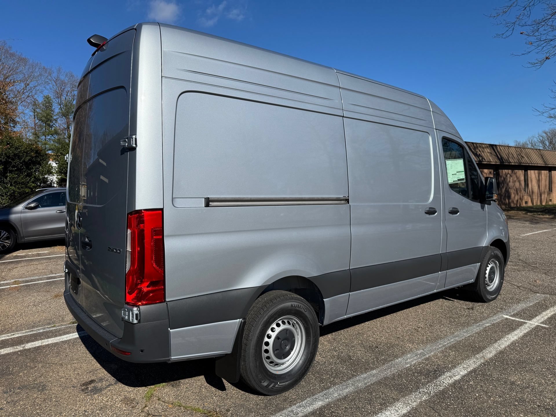 New 2026 High-tech silver metallic Mercedes-Benz Cargo 144 WB image 46
