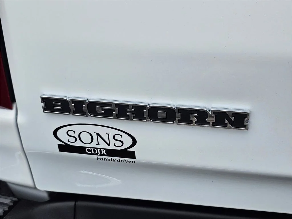 New 2026 Bright White Clear-Coat Exterior Paint RAM Big Horn/Lone Star image 11