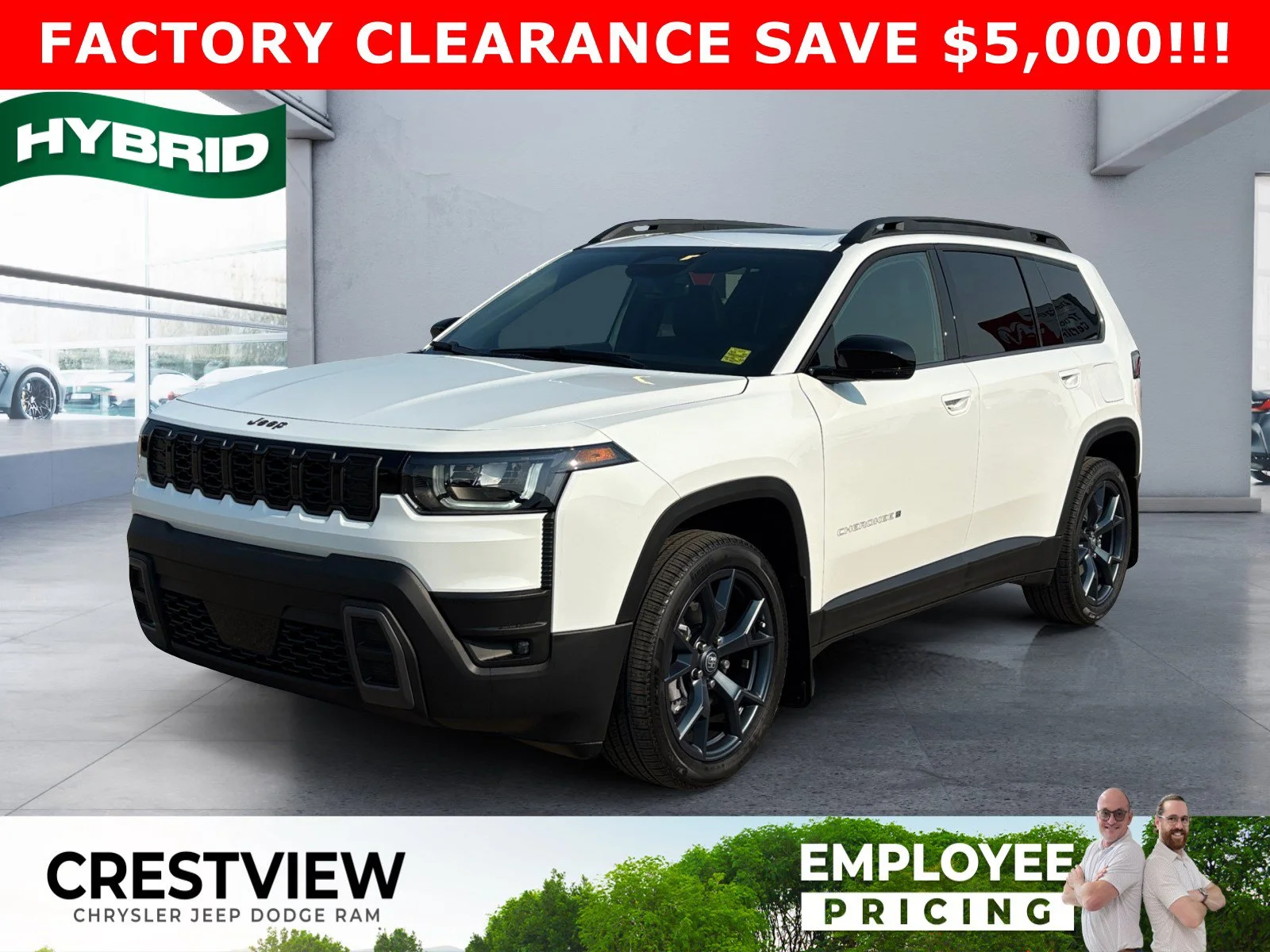New 2026 Bright White Jeep 85th Anniversary image 1