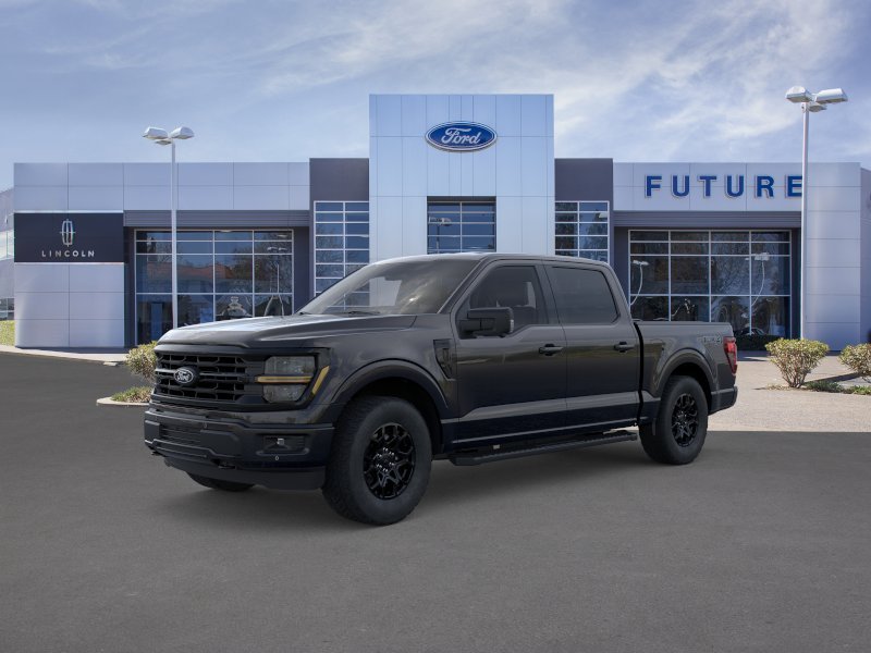 New 2026 Agate Black Metallic Ford XLT image 48
