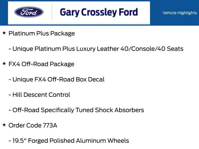 New 2026 Black Ford Platinum image 19