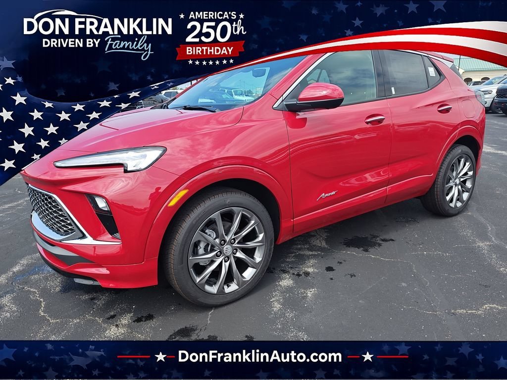 New 2026 Brilliant Red Buick Avenir image 1