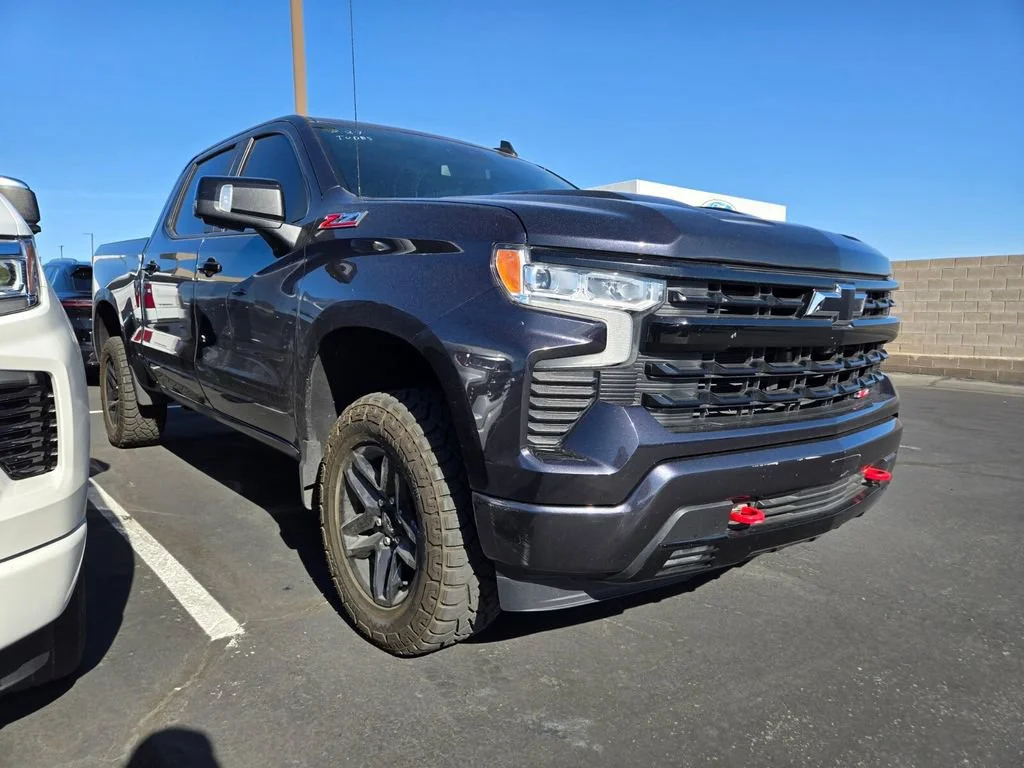 Used 2022 DARK ASH METALLIC Chevrolet LT Trail Boss image 1