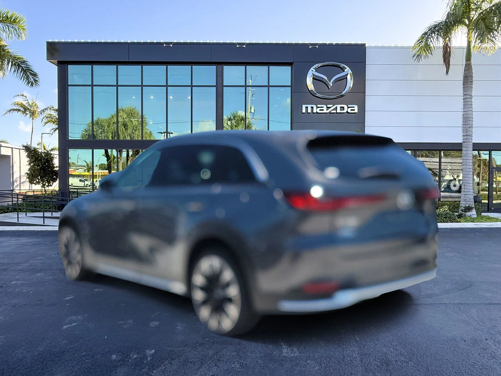 New 2026 Machine Gray Metallic Mazda Premium Plus AWD image 3