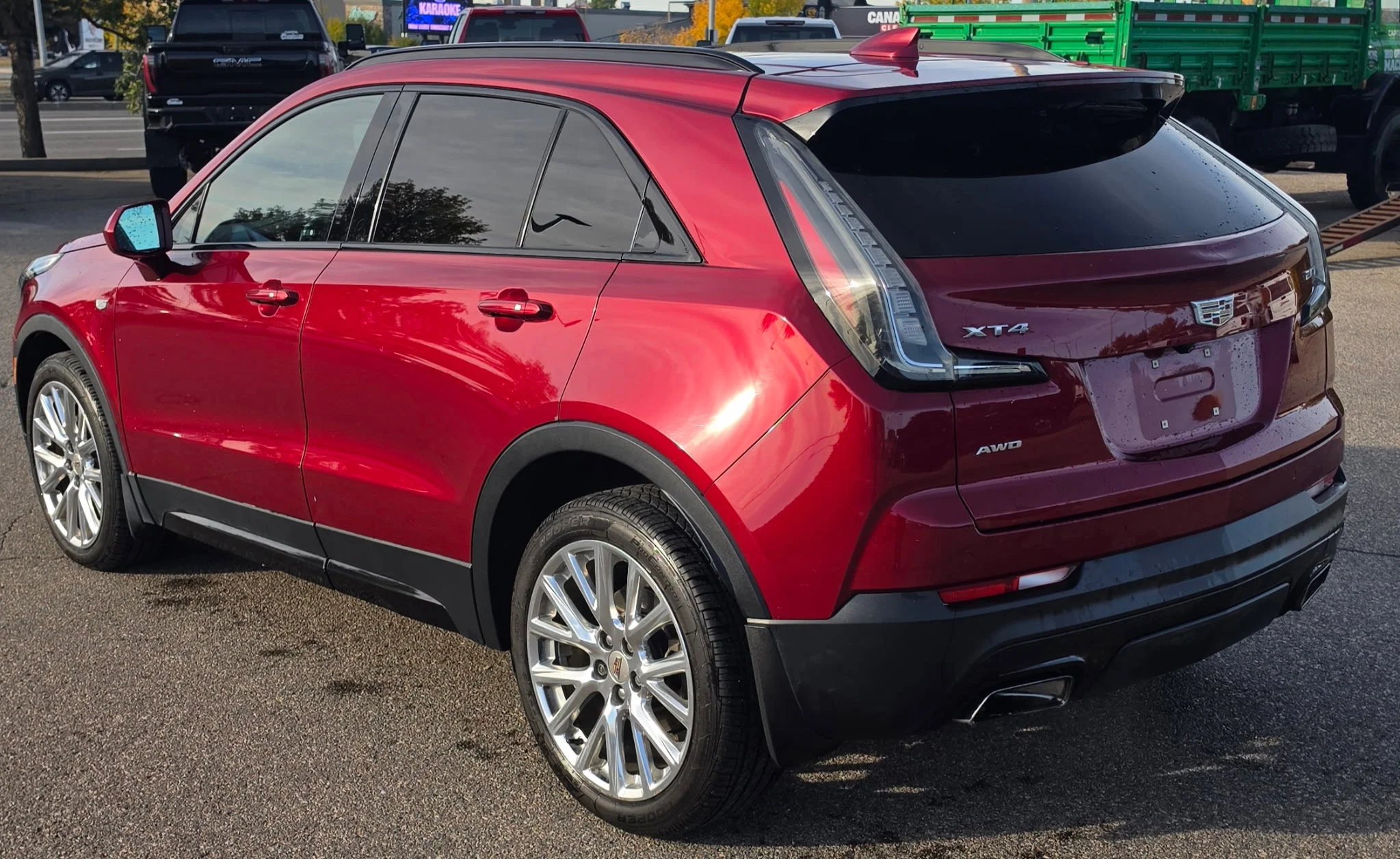 Used 2019 Red Cadillac AWD Sport image 3