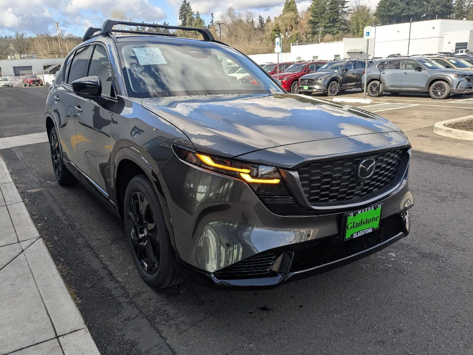 New 2026 Machine Gray Metallic Mazda 2.5 S Premium Plus AWD image 8
