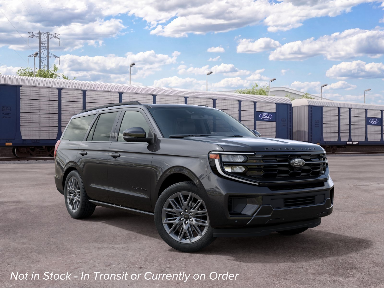 New 2027 Dark Matter Gray Metallic Ford Platinum image 4