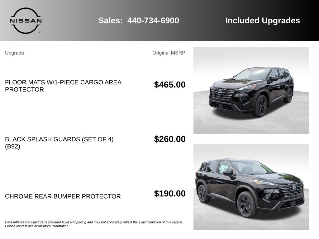 New 2026 Super Black Nissan SV image 7
