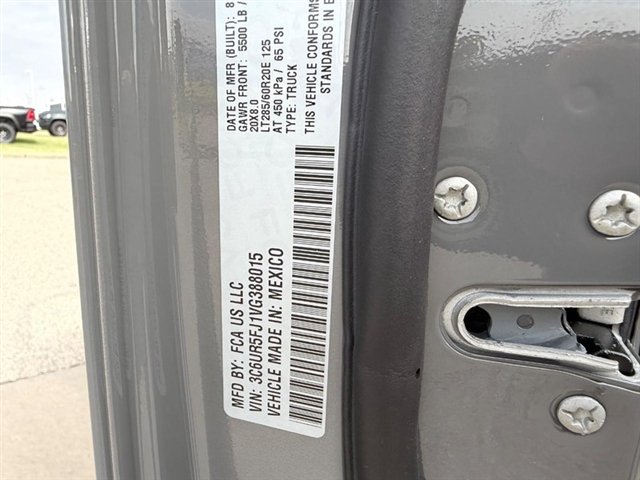 New 2027 Ceramic Gray Clear-Coat Exterior Paint RAM Laramie image 22