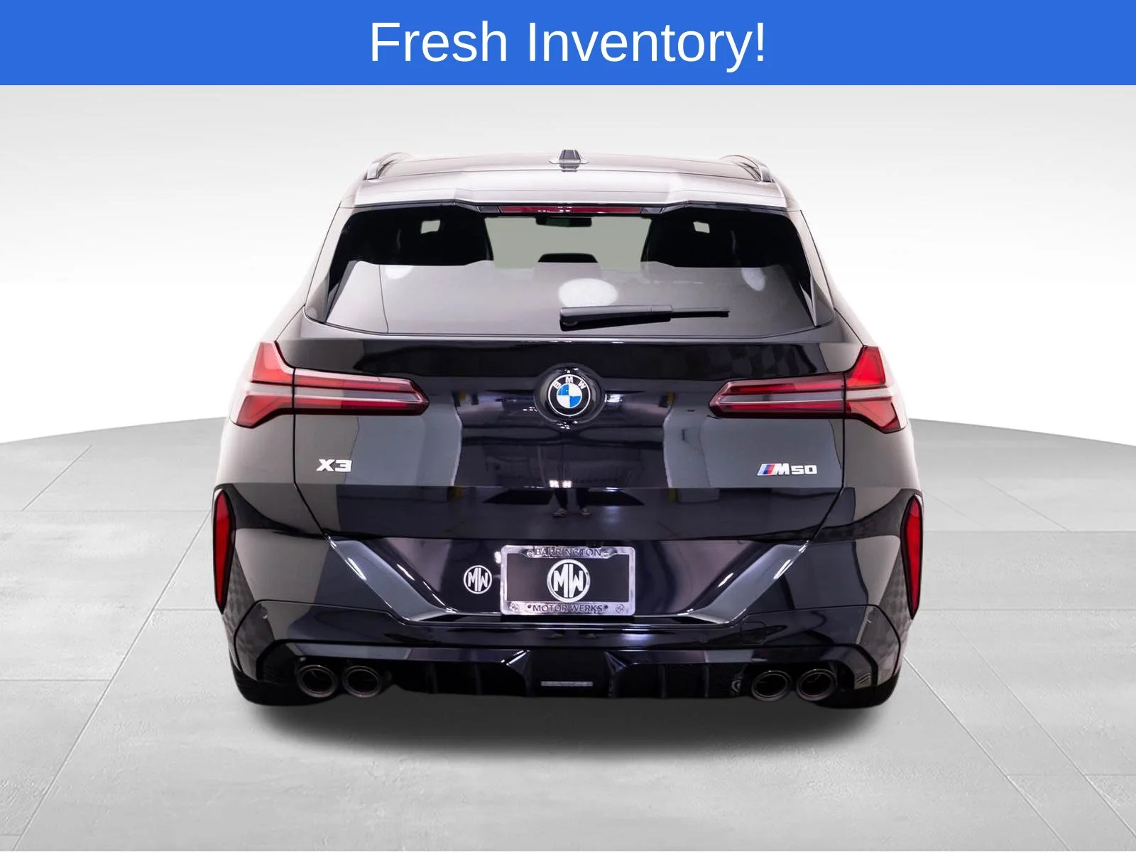 Certified Used 2025 Black BMW M50 xDrive image 4