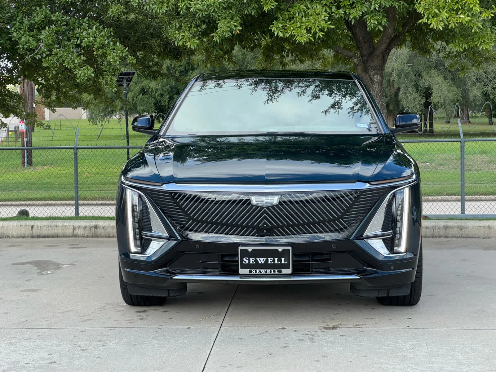 Used 2025 Emerald Lake Metallic Cadillac Luxury image 2