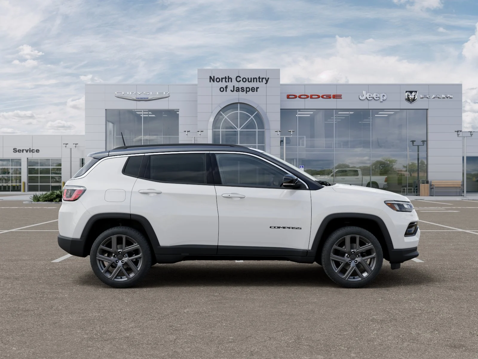 New 2026 Bright White Clear-Coat Exterior Paint Jeep Limited image 47