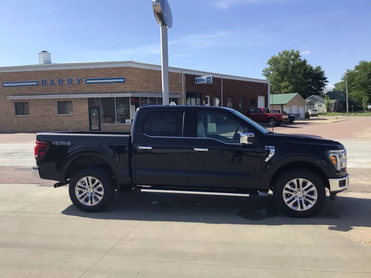 New 2026 Agate Black Metallic Ford Lariat® image 2