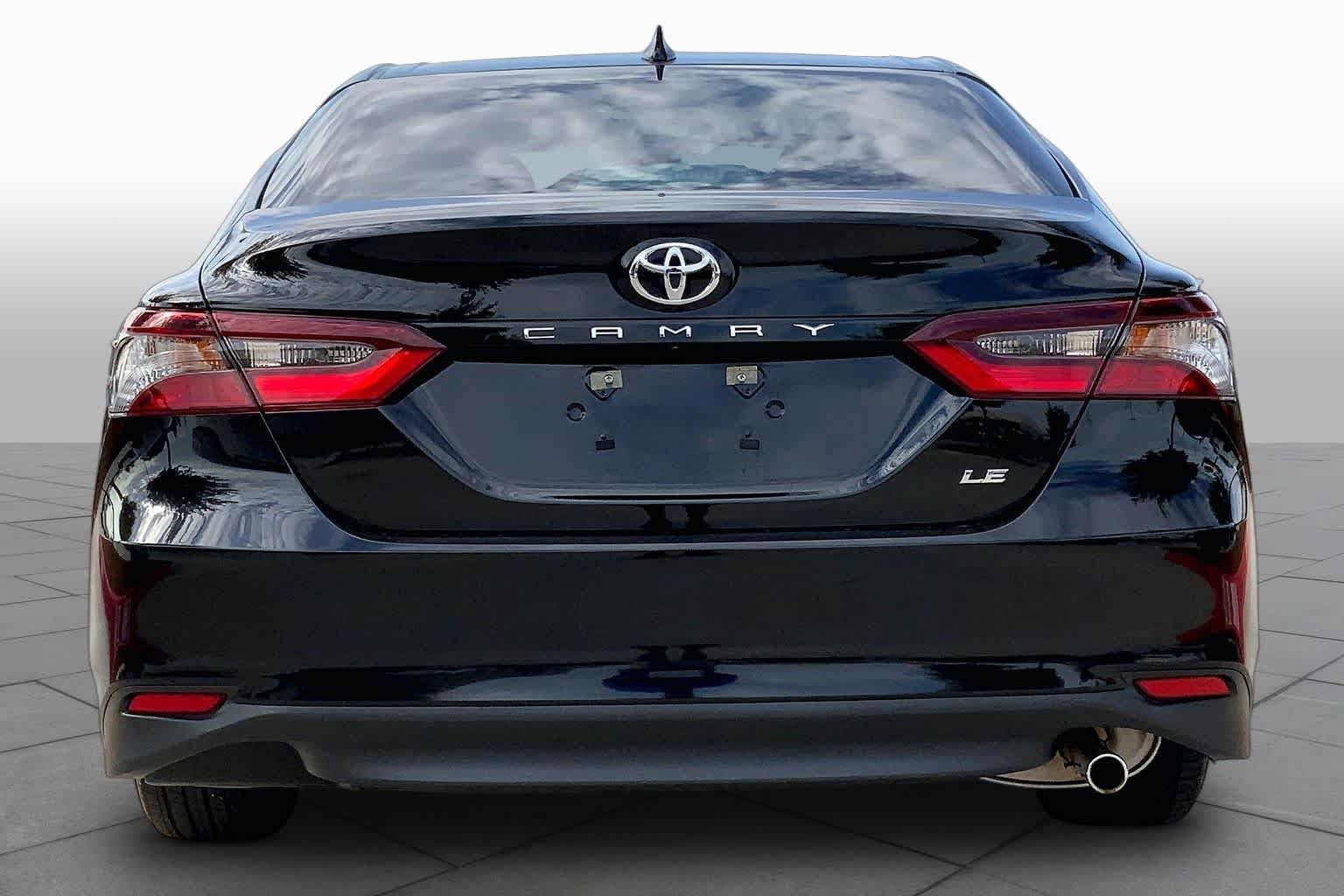 Used 2024 Midnight Black Metallic Toyota LE image 4