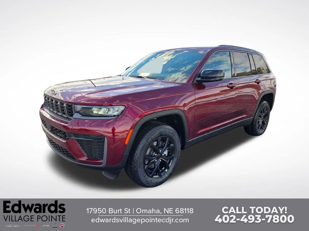 New 2026 Velvet Red Pearl-Coat Exterior Paint Jeep Laredo Altitude image 7
