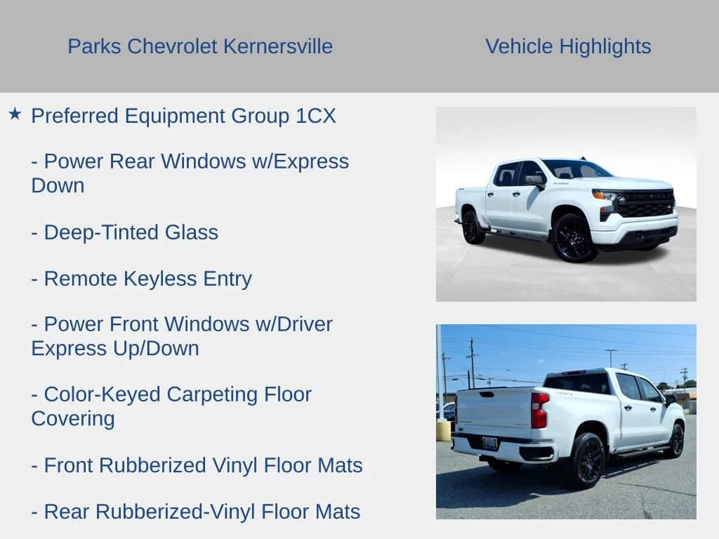 Used 2025 White Chevrolet Custom image 10