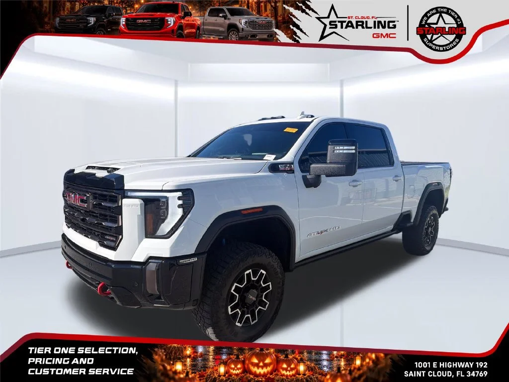 Used 2024 Summit White GMC AT4X image 1