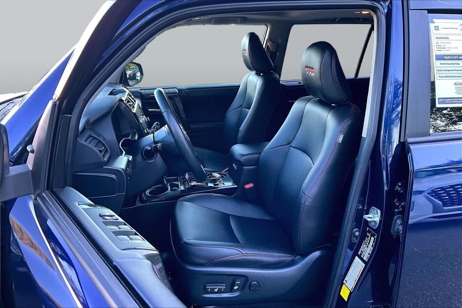 Used 2023 Nautical Blue Metallic Toyota TRD Off Road Premium image 9