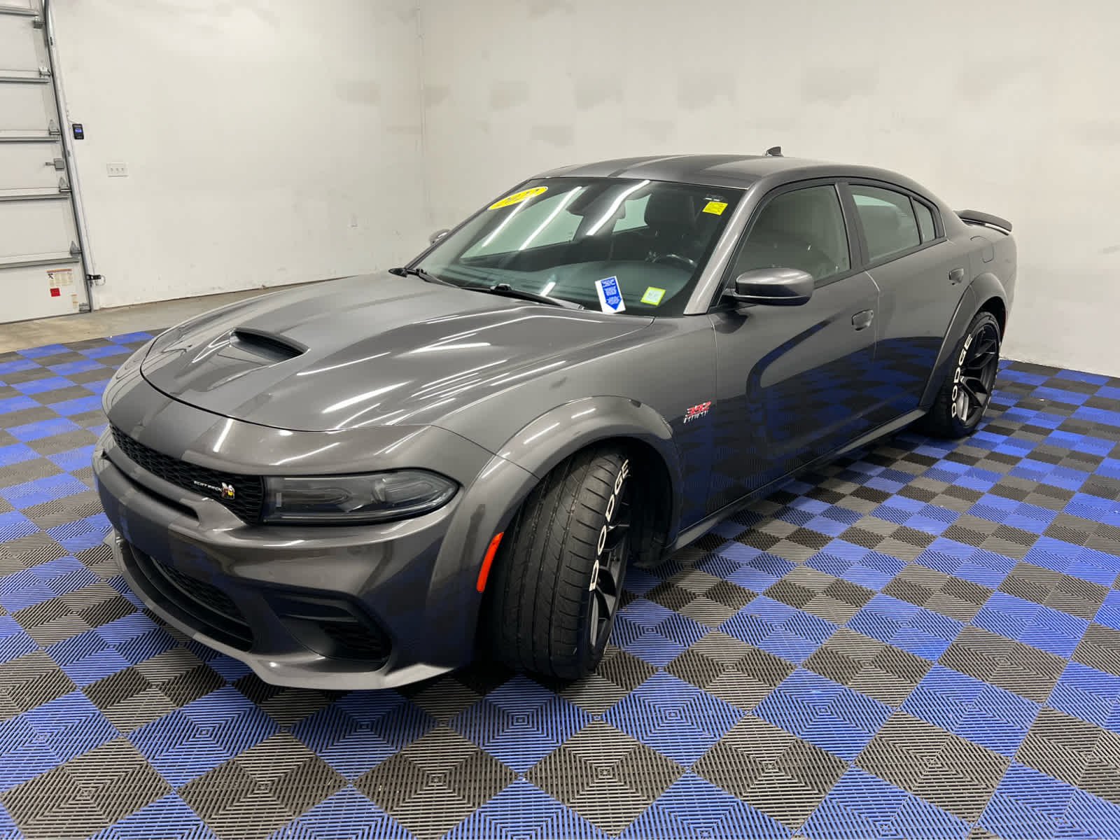 Used 2022 Granite Pearlcoat Dodge Scat Pack Widebody image 10