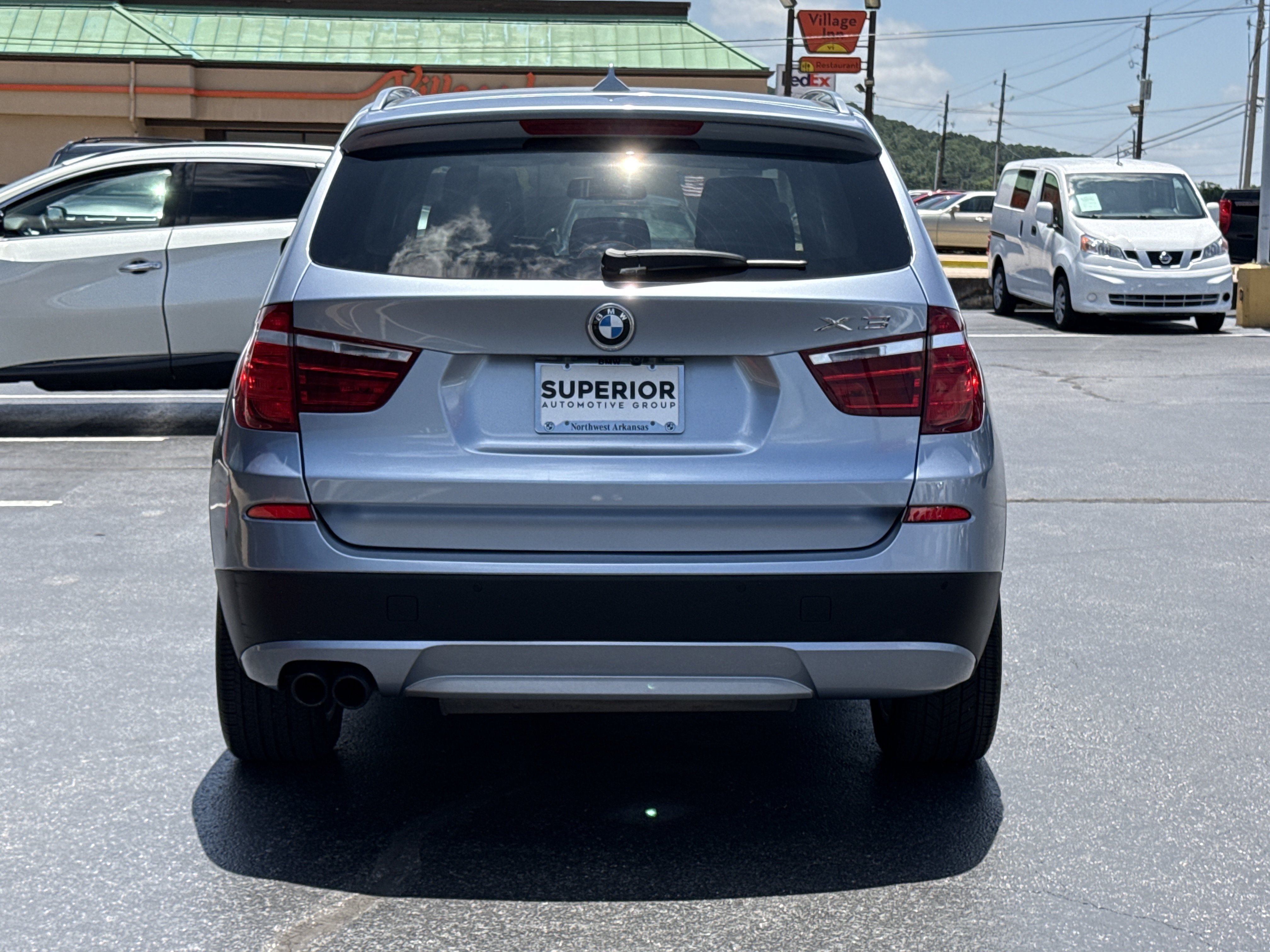 Used 2013 Blue Water Metallic BMW xDrive28i AWD image 4