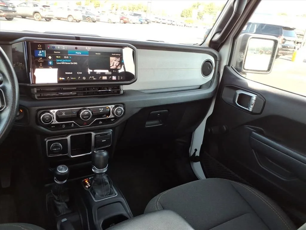 Used 2024 White Jeep 4-Door Sport 4x4 image 23