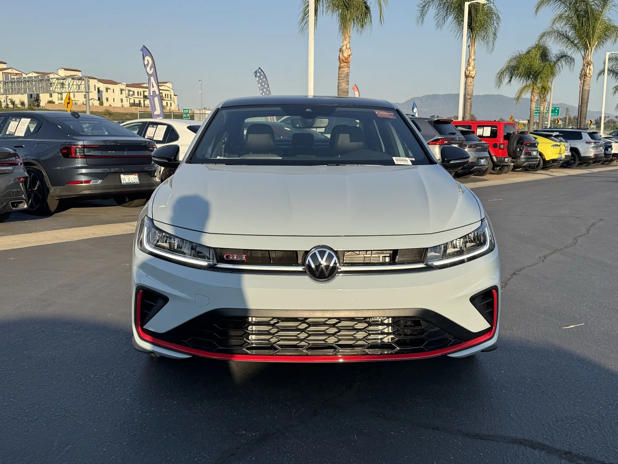 New 2026 Monument Gray w/Deep Black Roof Volkswagen Autobahn image 2