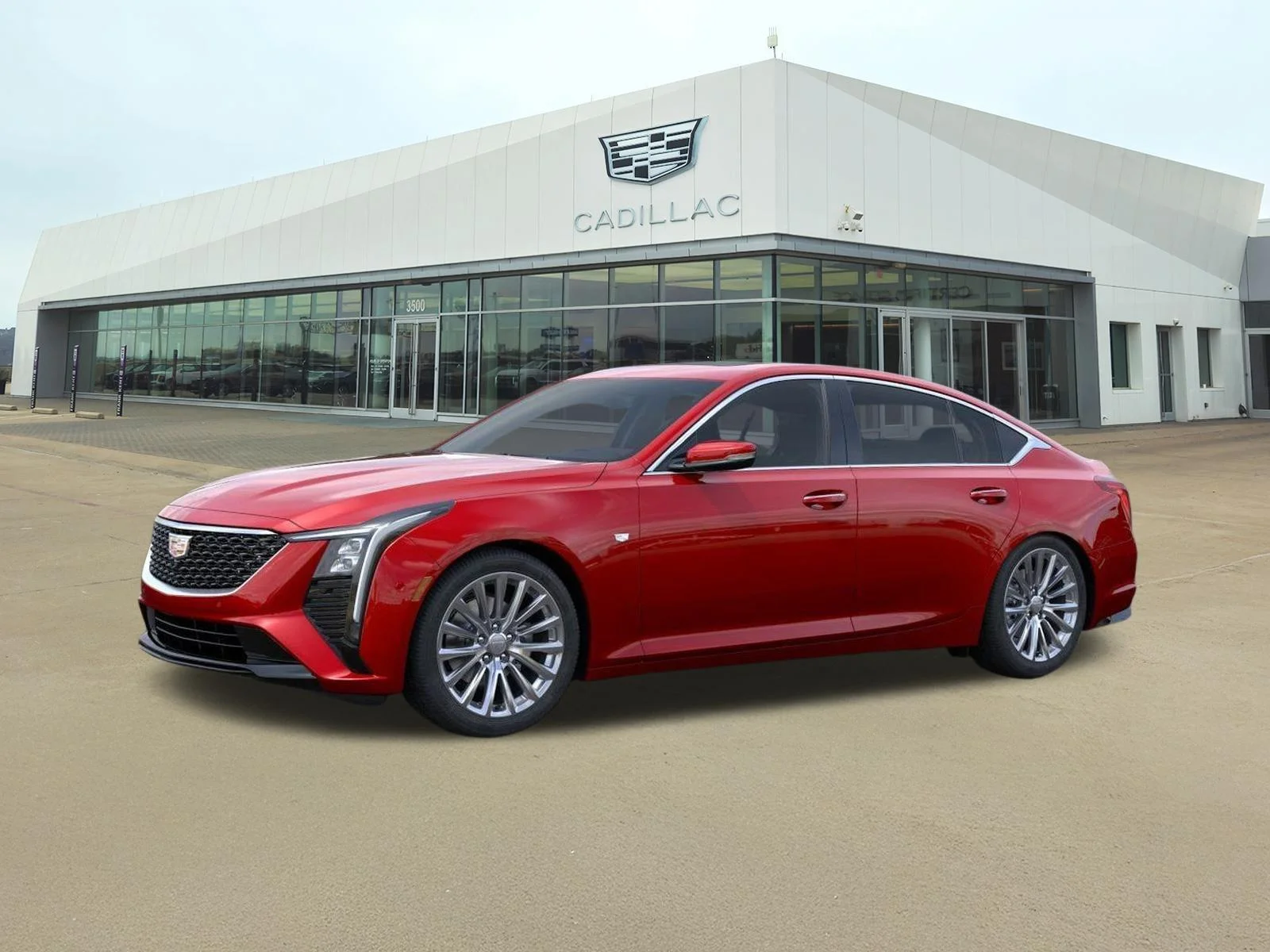New 2026 Radiant Red Tintcoat Cadillac Premium Luxury image 2