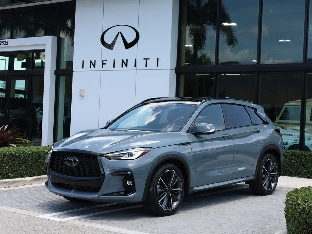 Certified Used 2025 Gray INFINITI SPORT image 1