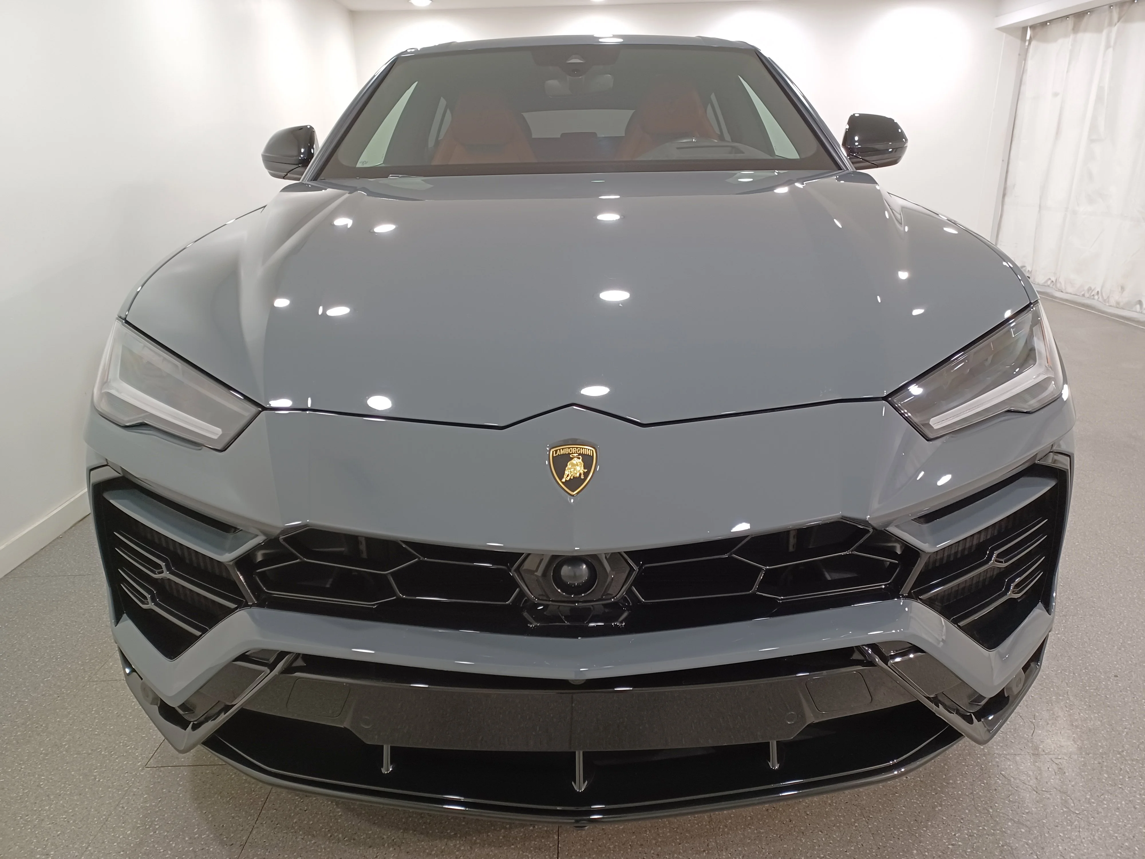 Used 2022 Grigio Telesto Lamborghini *NO LUX TAX!!! | Grigio Telesto | Marrone Eklipsis | Nav | Heads Up Display | Pano Roof image 3