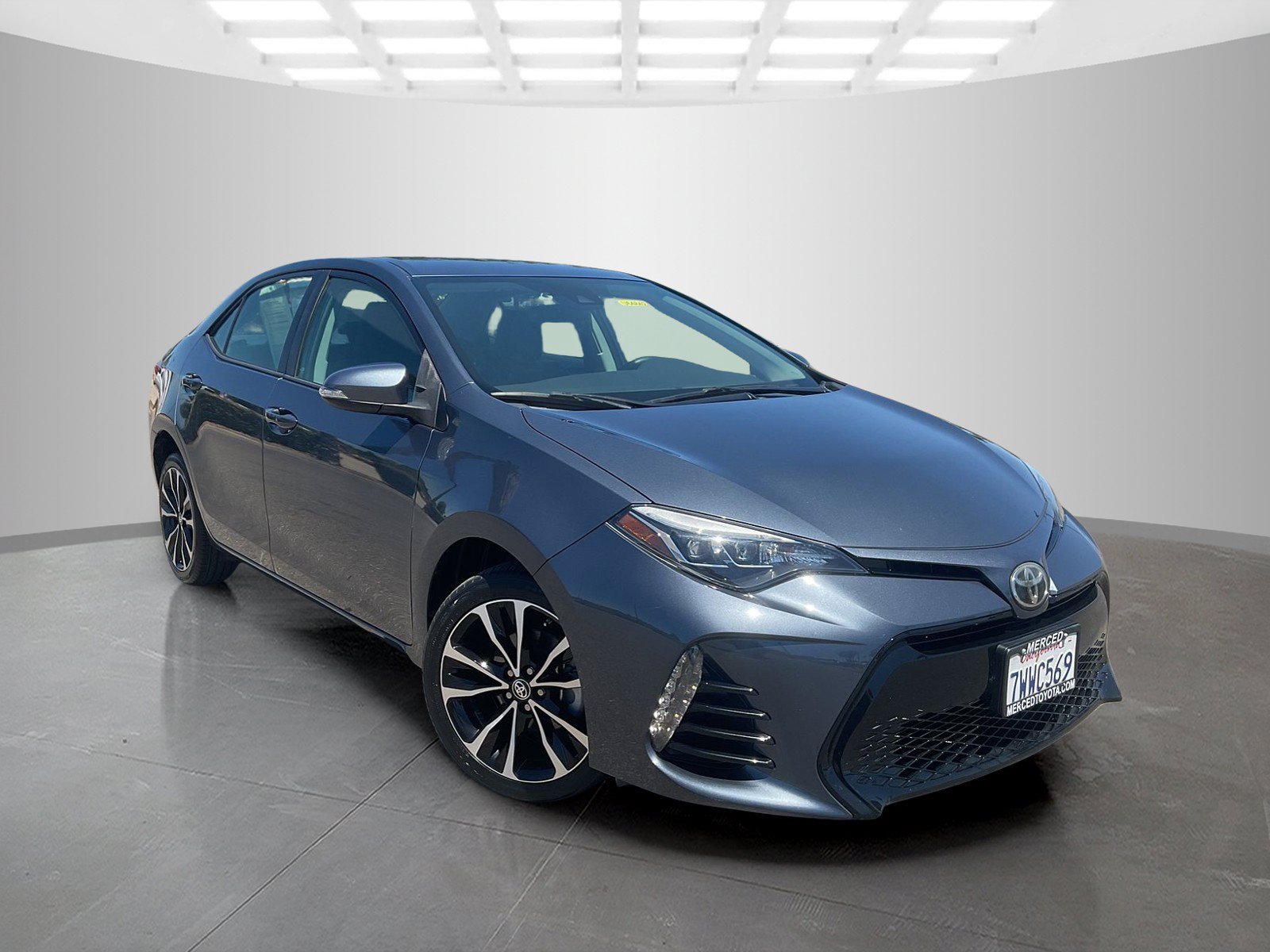 Certified Used 2017 Slate Metallic Toyota SE image 7