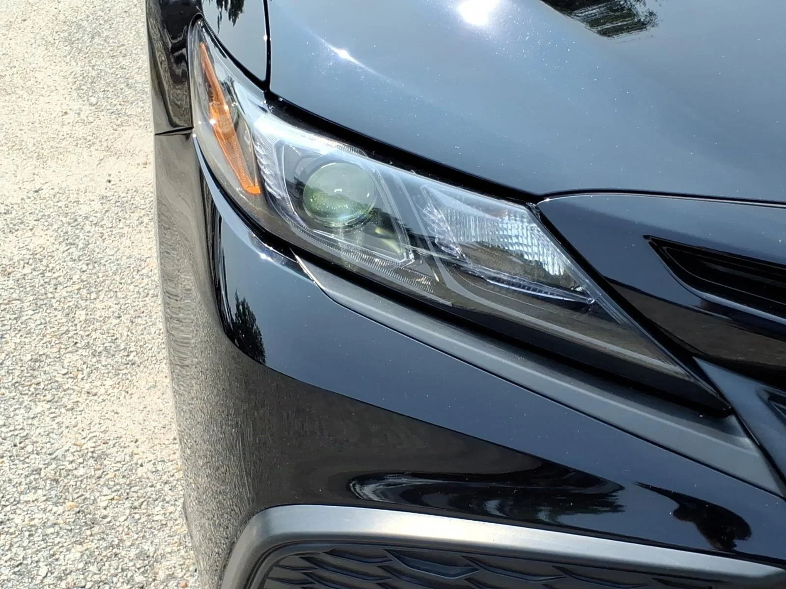 Used 2023 Midnight Black Metallic Toyota SE image 6