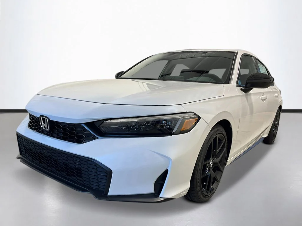 New 2026 Platinum White Pearl Honda Sport image 8