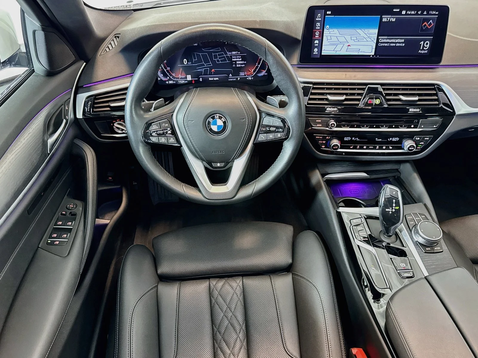 Used 2023 Mineral White Metallic BMW 530i image 22