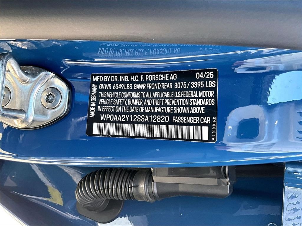 Used 2025 Blue Porsche 4 image 26