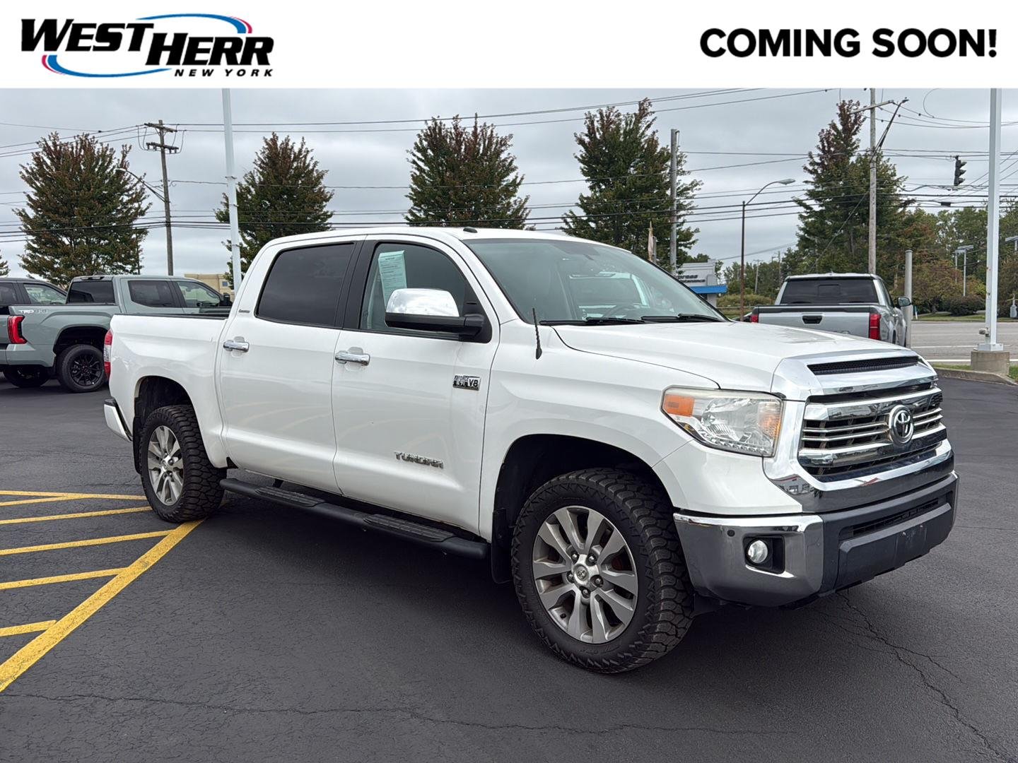 Used 2016 Super White Toyota LTD image 1