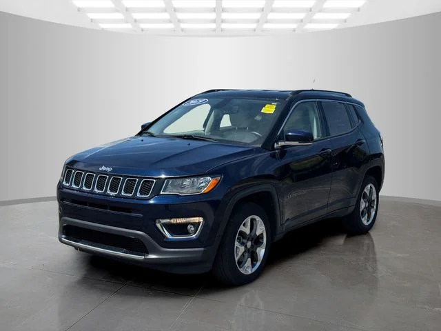 Certified Used 2019 Blue Jeep Limited image 3