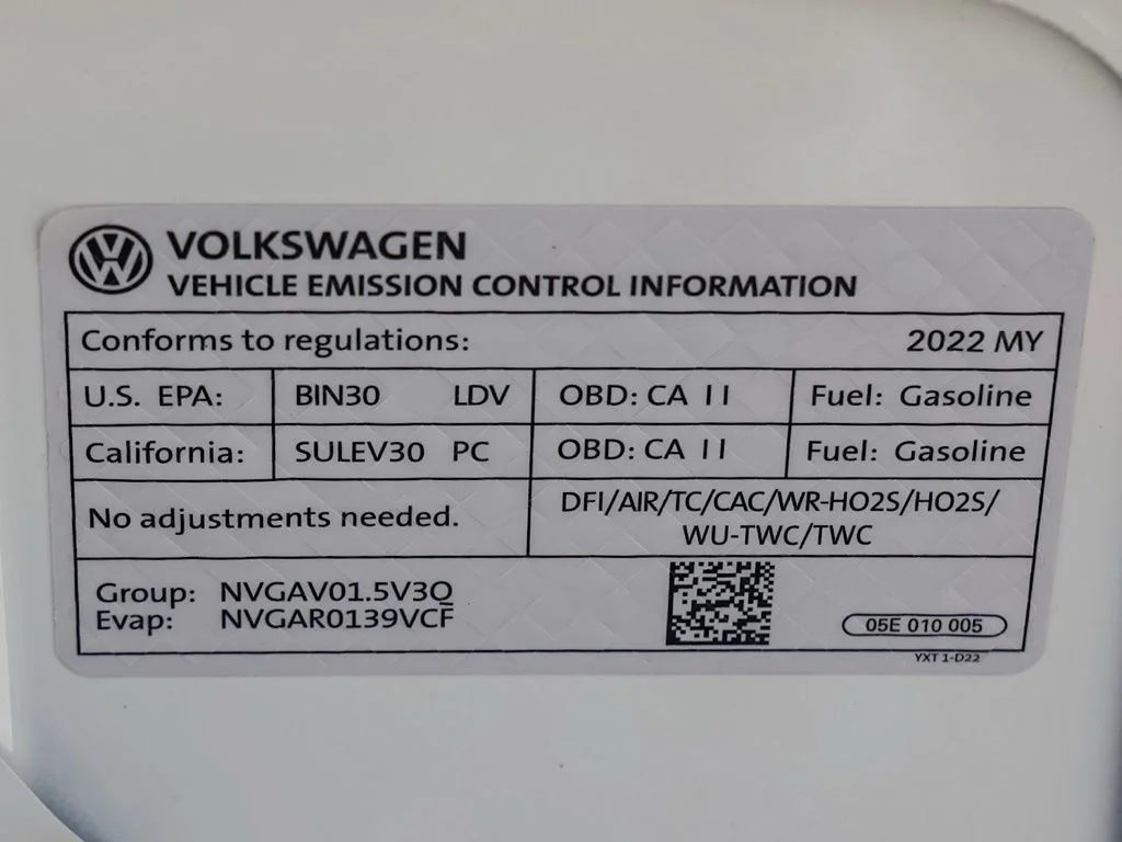 Used 2022 White Volkswagen 1.5T SE image 31